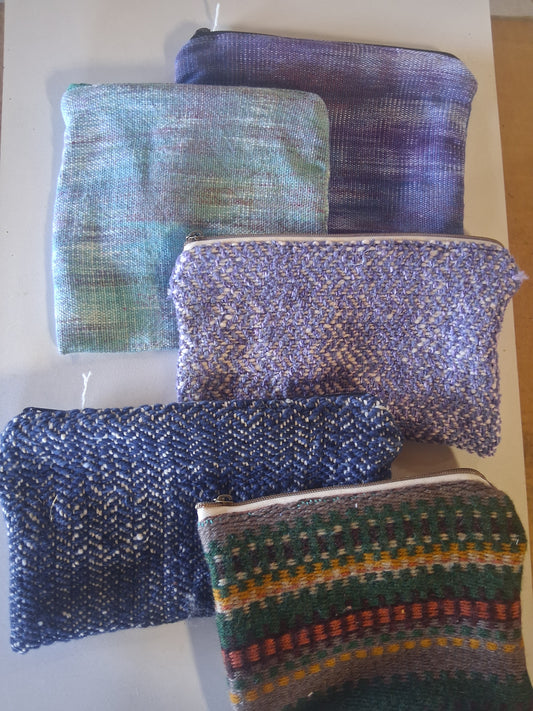 Handwoven Zipper Pouch- Large