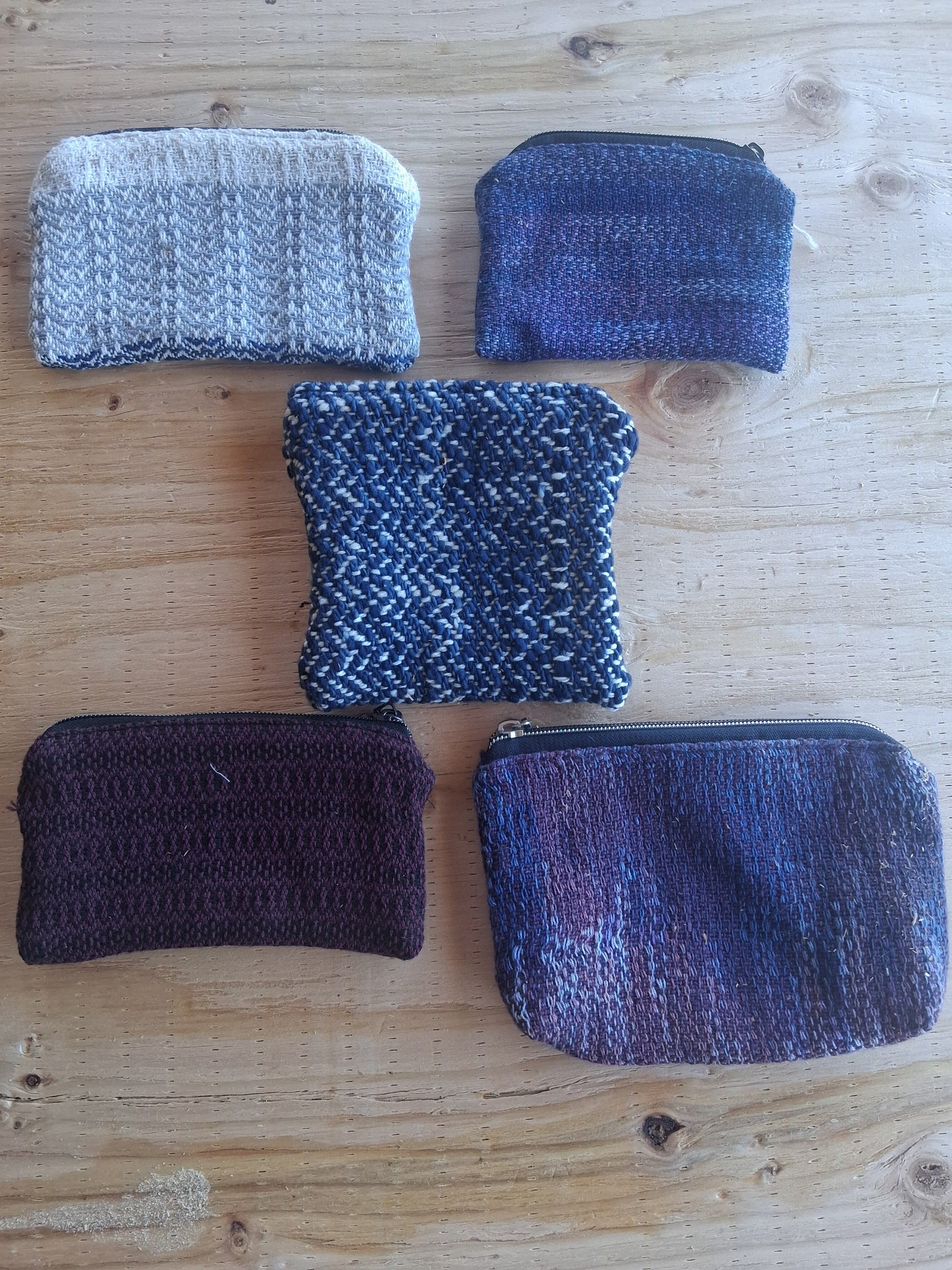 Handwoven Zipper Pouch- Small