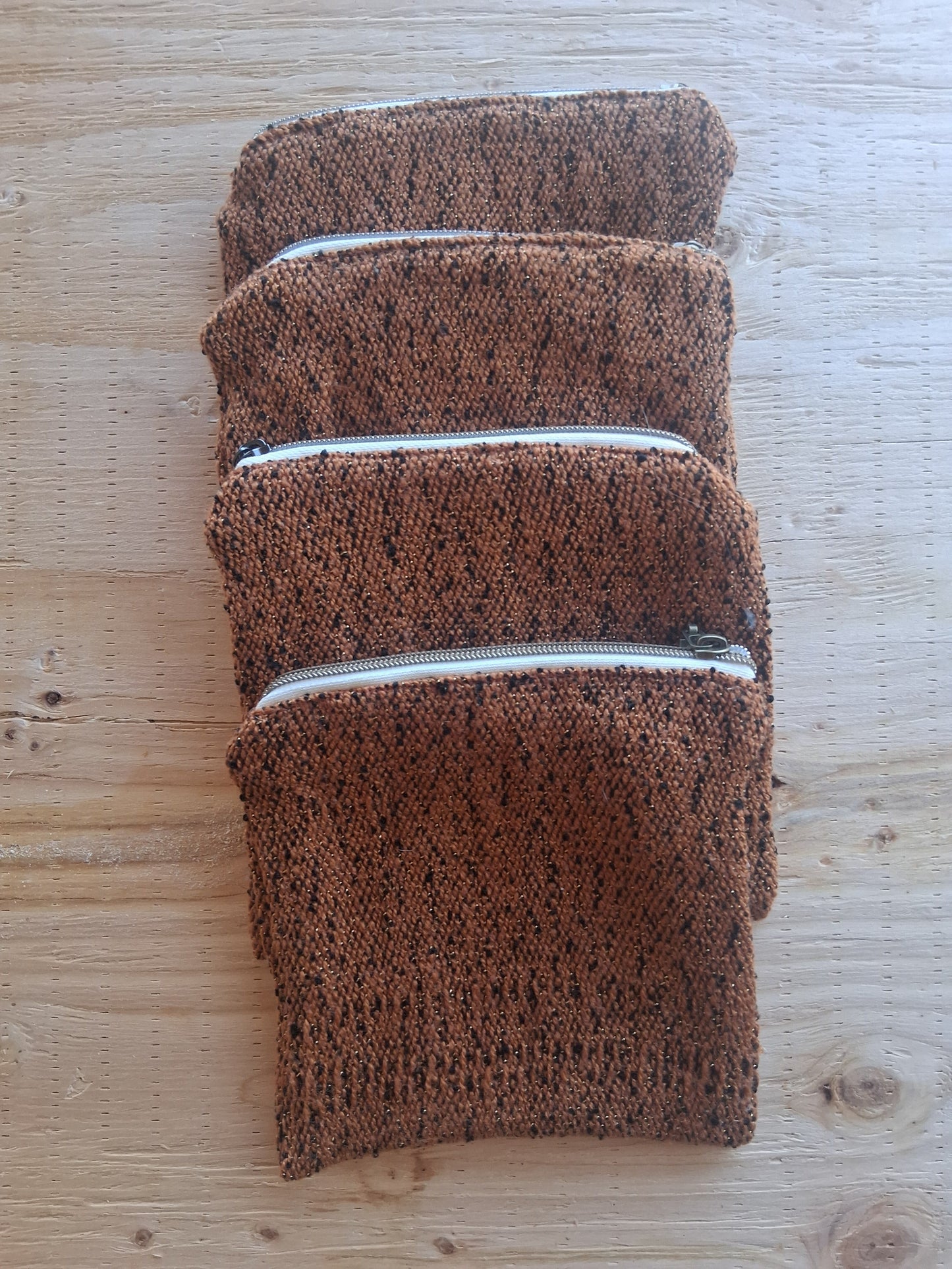 Handwoven Zipper Pouch-Medium