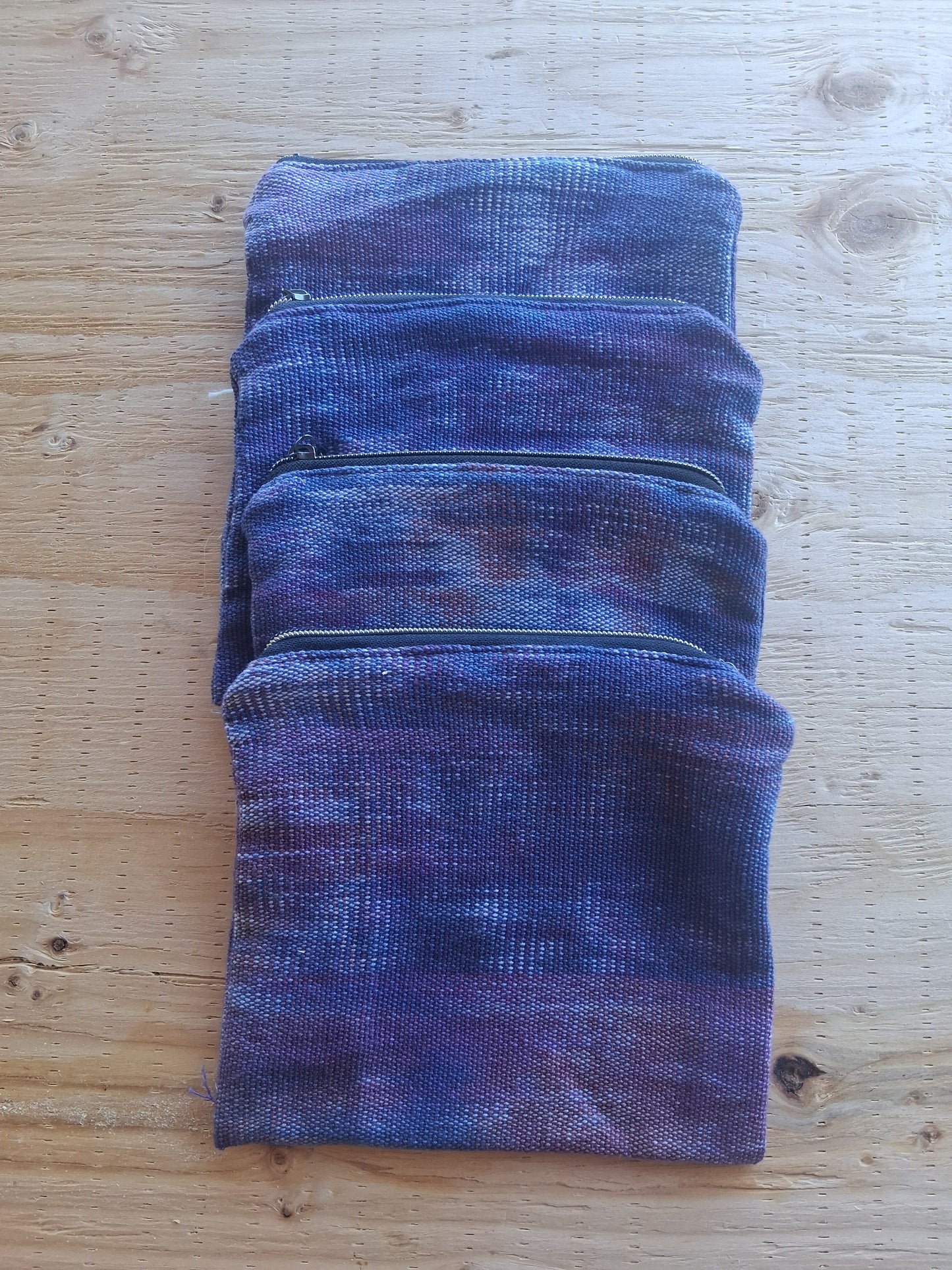 Handwoven Zipper Pouch-Medium